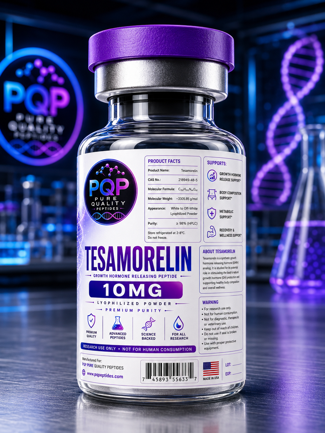Tesamorelin