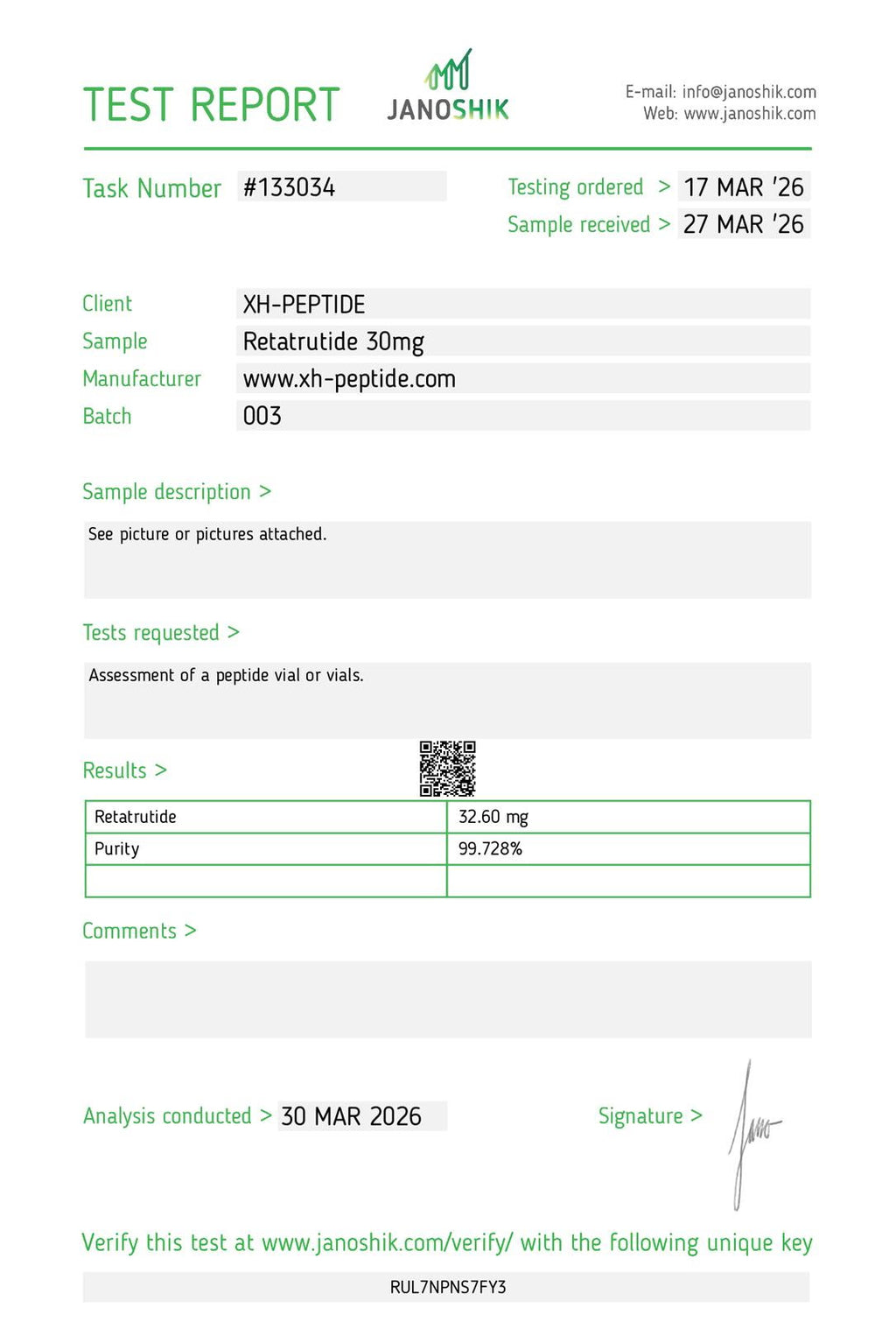 Retatrutide 30mg GLP-3