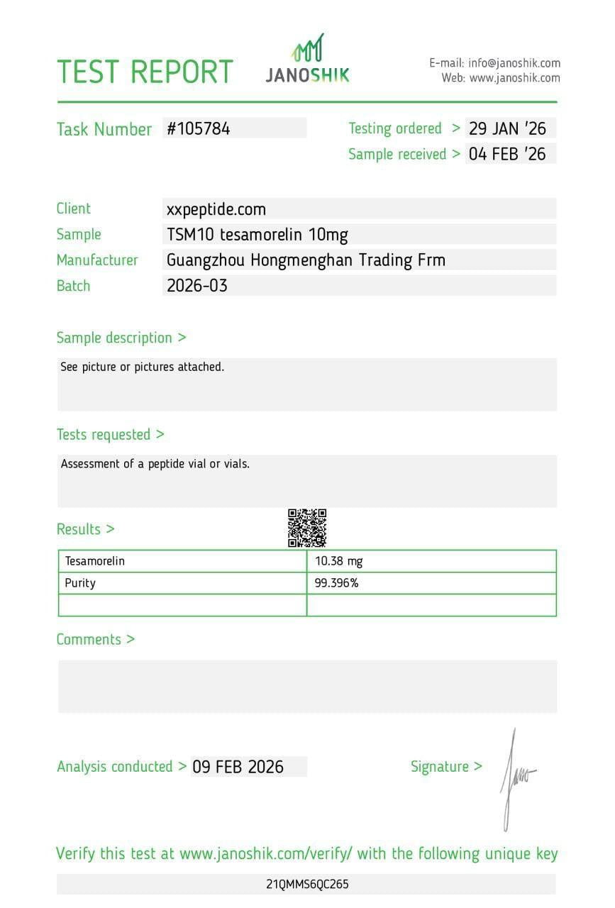 Tesamorelin 10mg